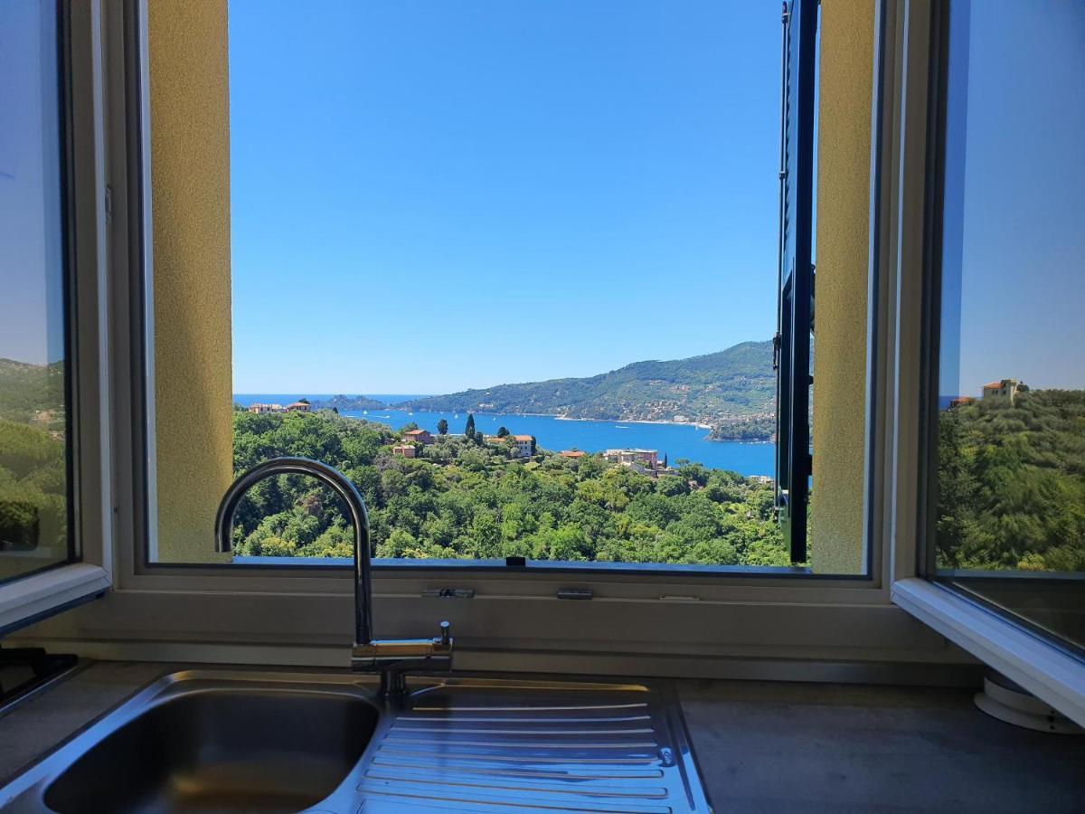 Villa Joana Zoagli Bagian luar foto